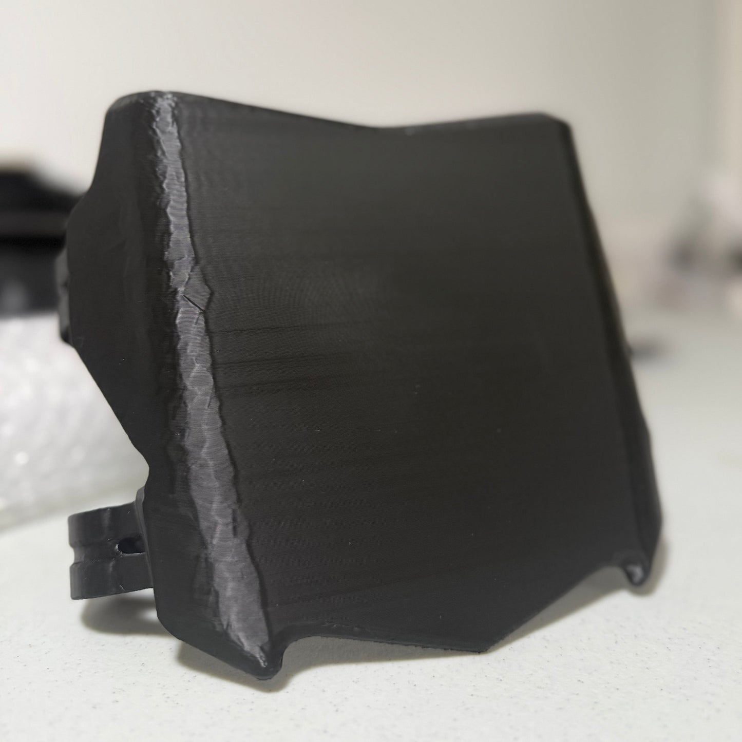 3d Printed Motocutz Plate (Black)
